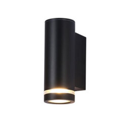 Luminosa Lighting Luminosa Fondo Outdoor Wall Down Lamp Black 4000K Neutral White Ip54 - thumbnail 2
