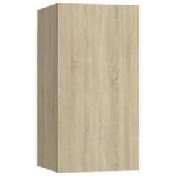 Berkfield 4 Piece Tv Cabinet Set Sonoma Oak Engineered Wood - thumbnail 6