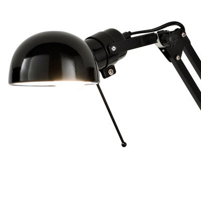 Colours Tutti Black Desk Lamp