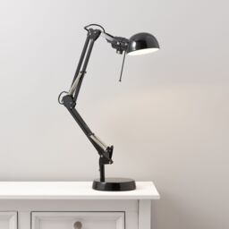 Colours Tutti Black Desk Lamp - thumbnail 3