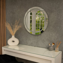 Valuelights Mirror Ip44 Bathroom Round Demister Touch Control Led Strip 60Cm Mirror Light - thumbnail 3