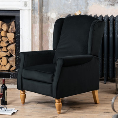 Barksdale Recliner Armchair - Black - image 1