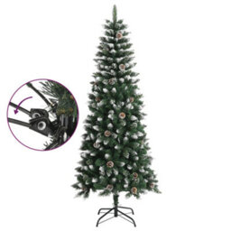 Berkfield Artificial Christmas Tree With Stand Green 180 Cm Pvc - thumbnail 3