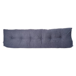 Living And Home Cloisonné Pattern Bed And Sofa Triangular Wedge-Shaped Teddy Velvet Headboard Pillow, 180Cm X 20Cm X 50Cm - thumbnail 5