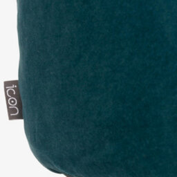 icon Milano Velvet Bean Bag Pouffe Teal Green Large Velvet Footstools - thumbnail 5
