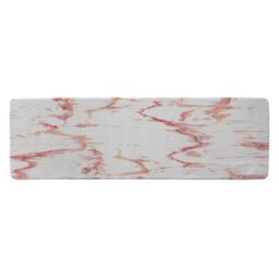 Benjamin Tate Design Pink Marble Runner Special Soft Home Rug