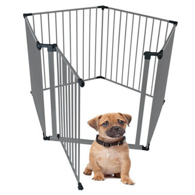 Bettacare Pet Pen With Mat, Pentagon, 5 X 72Cm, Grey, 70Cm High