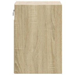 Berkfield Tv Wall Cabinets With Led Lights 2 Pcs Sonoma Oak 41X31X45 Cm - thumbnail 7