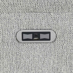 Erdington Power Recliner 2 Seater Sofa - Light Grey - thumbnail 3