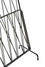Orsina Avento Black Magazine Rack - thumbnail 5