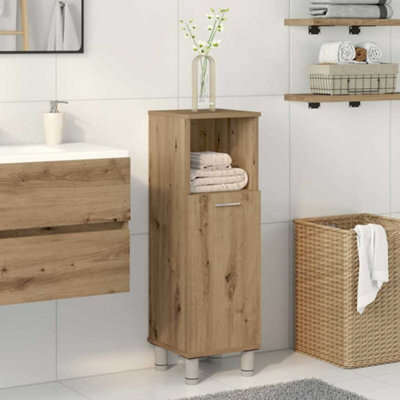 Berkfield Bathroom Cabinet Artisan Oak 30X30X95 Cm Engineered Wood - image 1