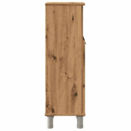 Berkfield Bathroom Cabinet Artisan Oak 30X30X95 Cm Engineered Wood - thumbnail 5