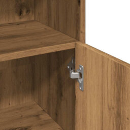 Berkfield Bathroom Cabinet Artisan Oak 30X30X95 Cm Engineered Wood - thumbnail 9
