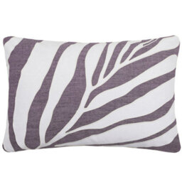 Voyage Maison Voyage Bamboo Embroidered Feather Filled Cushion, Lavender, 40 X 60Cm - thumbnail 2