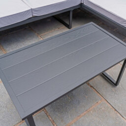 Jack Stonehouse Jsh Wicker Garden Patio Furniture Set With 5 Seater Sofa & Chairs & Coffee Table Padded Cushions - thumbnail 8