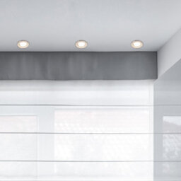Valuelights Downlight Fire Rated Brushed Chrome Ceiling Light Fitting 30 Pack - thumbnail 4