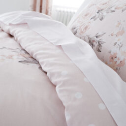 Catherine Lansfield Bedding Canterbury Floral Duvet Cover Set With Pillowcase Blush Pink - thumbnail 4