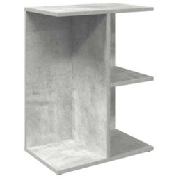Berkfield Bedside Tables 2 Pcs Concrete Grey 46.5X29X61 Cm Engineered Wood - thumbnail 4