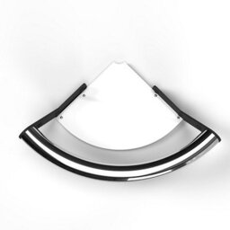 Invisible Creations -  Multifunctional Elegance Corner Shelf With Grab Rail - thumbnail 3