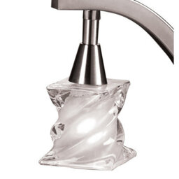 Luminosa Lighting Luminosa Salomon Table Lamp 1 Light G9, Satin Nickel - thumbnail 5
