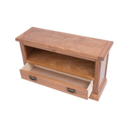 Cabinet Bits Tirolo Lacquered 1 Drawer Tv Cabinet Brass Drop Handle - thumbnail 4