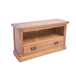 Cabinet Bits Tirolo Lacquered 1 Drawer Tv Cabinet Brass Drop Handle - thumbnail 3