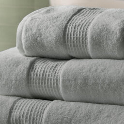 Silentnight Luxury Cotton - Hand Towel - Grey - thumbnail 3