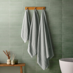 Silentnight Luxury Cotton - Hand Towel - Grey - thumbnail 2