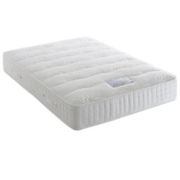 Divan Base Direct Dura Beds Thermacool Tencel 2000 Pocket Sprung Latex Gel Divan Bed Set 6'0 Super King 2 Drawers Side Plush Velvet Silver - thumbnail 3