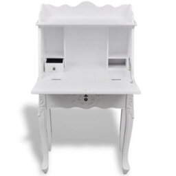 Berkfield Elegant Wooden French Secretary Desk - thumbnail 4