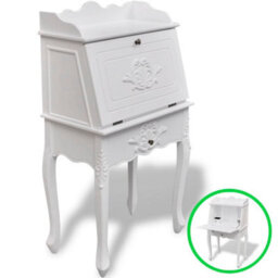 Berkfield Elegant Wooden French Secretary Desk - thumbnail 1