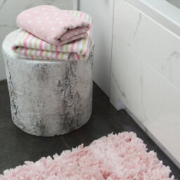 Allure Bath Fashions Striped Bath Towel Pack Of 2 - Pink & Green - thumbnail 2