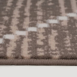 Loomed Neutral Beige Diamond Trellis Living Room Rug 120X170Cm - thumbnail 4