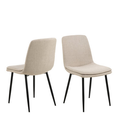 Furniture To Go Becca Dining Chair In Beige Set Of 4 - image 1