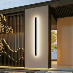 Modern Outdoor Wall Lights Acrylic Waterproof Sconce Lighting For Porch Patio Garage Entry House 100Cm (Cool Light) - thumbnail 2