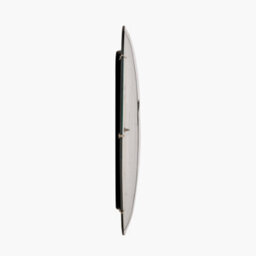Pacific Lifestyle Cream And Black Dome Glass Wall Clock - thumbnail 4
