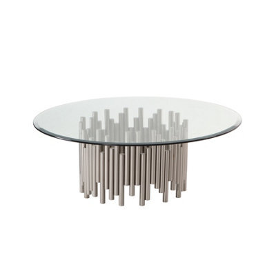 my furniture Rubell Silver Coffee Table - Indoor Tables Without Drawers Collection - image 1