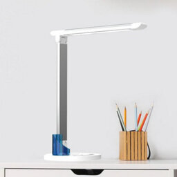 Fern Howard Led Bundle - 1 X Black Floor Lamp And 1 X White Desk Lamp With Usb Charging Ports (Mains-Powered - Plug) - thumbnail 3
