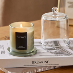 Thehotsale Indoor Natural Soy Wax Lime Basil And Citrus Scented Candle - thumbnail 2