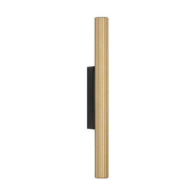 Luminosa Lighting Luminosa Paron Up & Down Wall Lamp Sandy Black, Gold Led 11W 507Lm 3000K - image 1