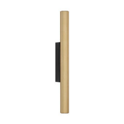 Luminosa Lighting Luminosa Paron Up & Down Wall Lamp Sandy Black, Gold Led 11W 507Lm 3000K - thumbnail 1