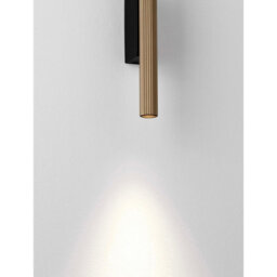 Luminosa Lighting Luminosa Paron Up & Down Wall Lamp Sandy Black, Gold Led 11W 507Lm 3000K - thumbnail 2
