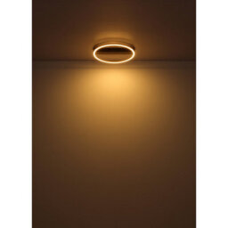 Luminosa Lighting Luminosa Luffy Integrated Led Semi Flush Ceiling Light Black Led 3000K - thumbnail 5