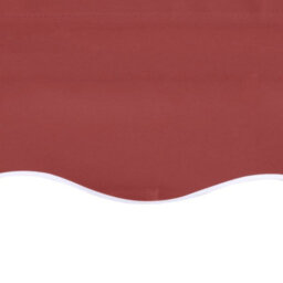 Berkfield Replacement Fabric For Awning Burgundy Red 4.5X3 M - thumbnail 5