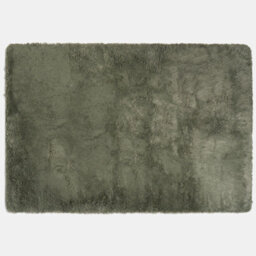 Ohs Soft Fluffy Rug Anti-Slip Carpet Area Floor Mat, Woodland Green - 80 X 150Cm - thumbnail 3