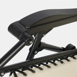 Ohs 2 X Garden Reclining Zero Gravity Patio Sun Lounger Folding Chair Outdoor - Cream - thumbnail 7