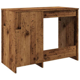 Berkfield Modern Desk Old Wood 100X50X76 Cm Engineered Wood - thumbnail 7