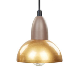 Beliani 4-Light Brass Iron Pendant Lamp For Dining Room And Living Room - thumbnail 5