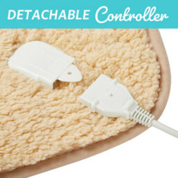 Cozy Nights Cozy Night Electric Heated Throw Blanket - 9 Heat Settings & 9 Timer Settings Machine Washable - Luxurious Sherpa Fleece Sand - thumbnail 8