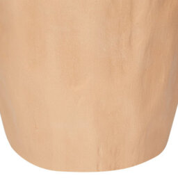 Beliani Decorative Vase Taiping Ceramic 46 Cm Dark Beige - thumbnail 5